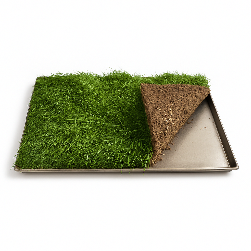 Mini-Meadow – Real Grass Patch for Indoor Pets